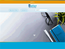 Tablet Screenshot of hellersearch.com